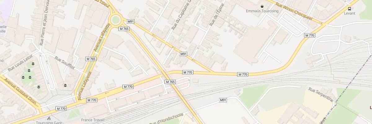 Plan du 146 Rue du Tilleul à Tourcoing