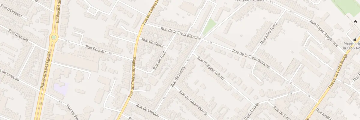 Plan du 65 Rue de Nancy à Tourcoing
