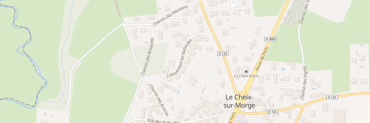 Plan du 17 Lot les Baillardes au Cheix-sur-Morge