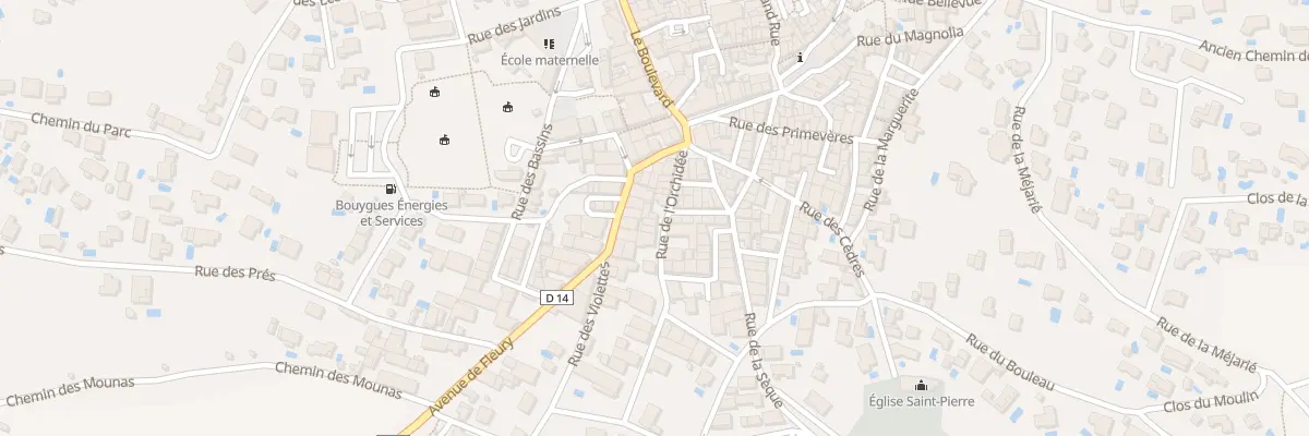 Plan du 9 Rue de l’Orchidee à Lespignan