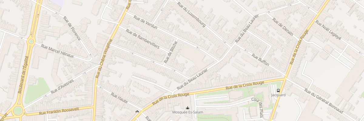 Plan du 65 Rue Marengo à Tourcoing