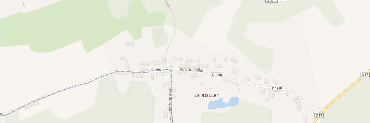Plan du 31 Rue du Rollet à Ambleny