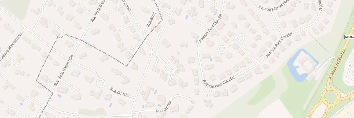 Plan du 84 Rue du Trie à Hem
