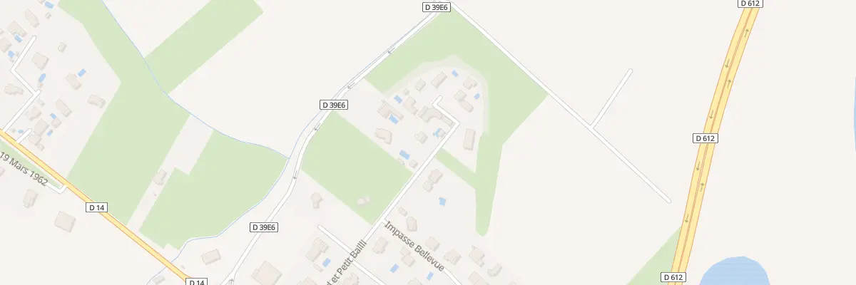 Plan du 6010 Rue du Grand et Petit Bailli à Maraussan