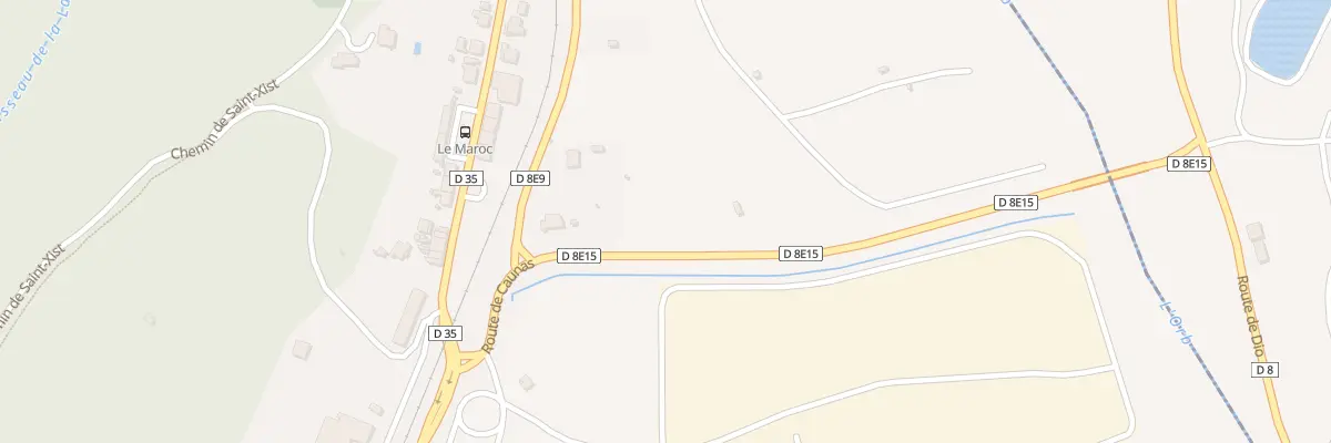 Plan du 37 Av de la Gare au Bousquet-d’Orb