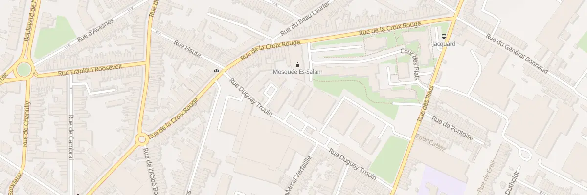 Plan du 19 Rue Duguay Trouin à Tourcoing