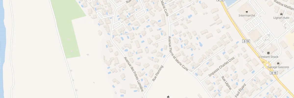 Plan du 354 Av des Frères Lumière à Lignan-sur-Orb