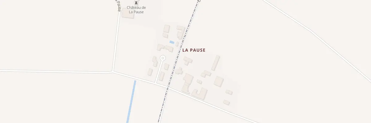Plan du 9001 La Pause à Clerlande