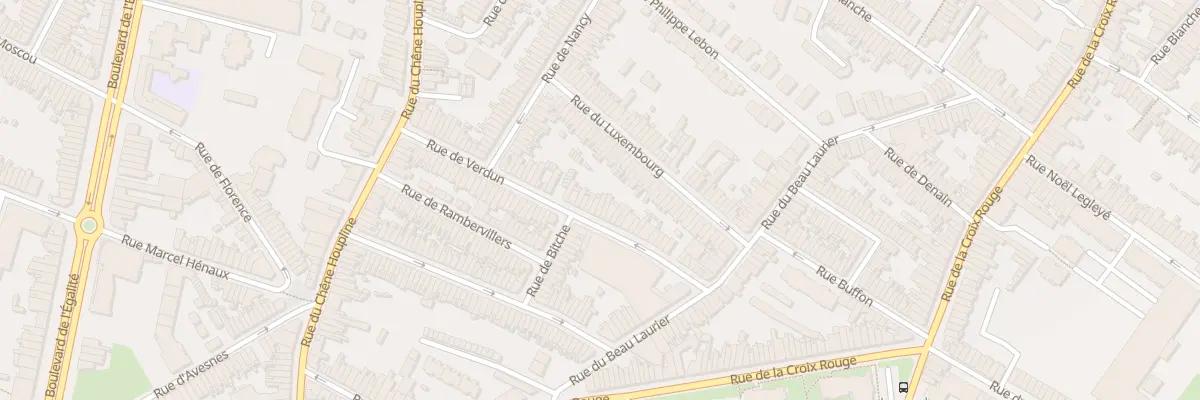 Plan du 57 Rue de Verdun à Tourcoing