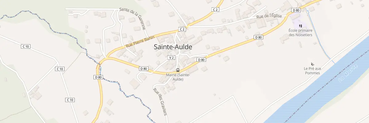 Plan du 4 Rle de l’Escalier à Sainte-Aulde