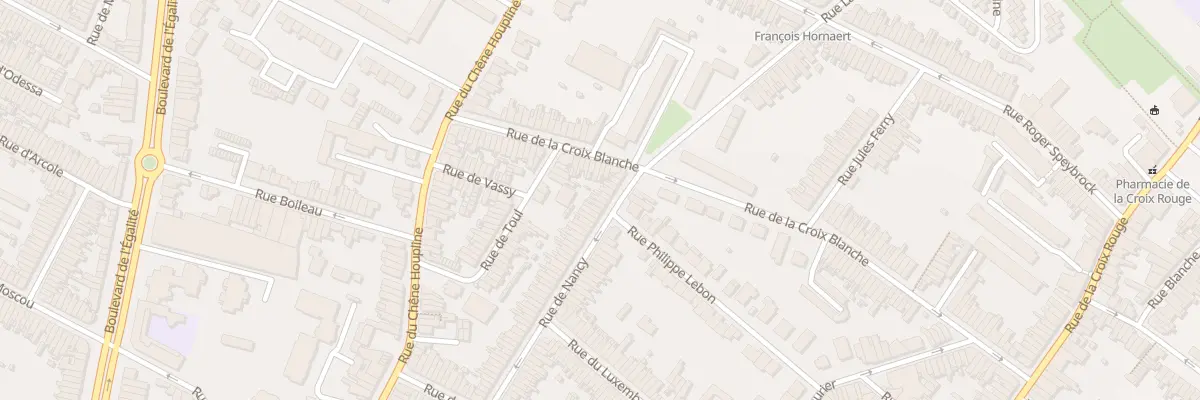 Plan du 83 Rue de Nancy à Tourcoing