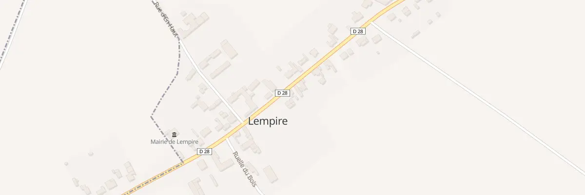 Plan du 20 Grande Rue à Lempire