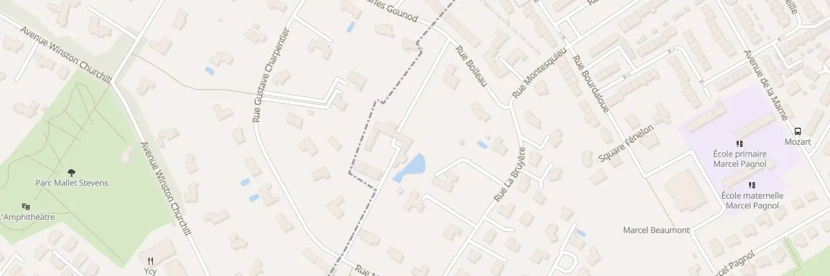 Plan du 5 Rue Boileau à Hem