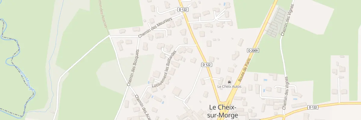 Plan du 21 Lot les Baillardes au Cheix-sur-Morge