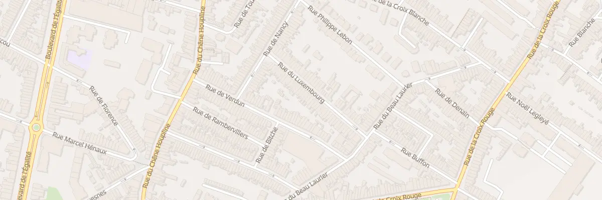 Plan du 41 Rue du Luxembourg à Tourcoing