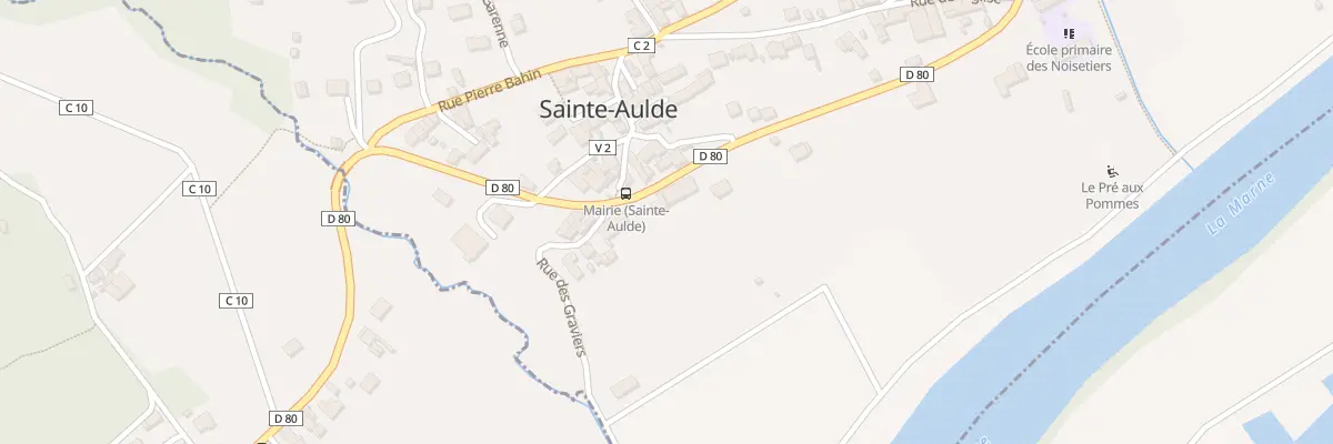 Plan du 22 Rue du Bourg à Sainte-Aulde