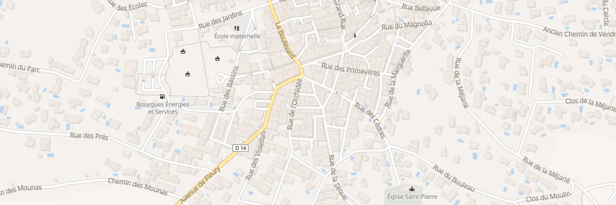Plan du 8 Rue des Roses à Lespignan