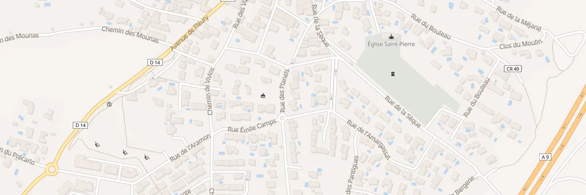 Plan du 5 Rue des Planels à Lespignan