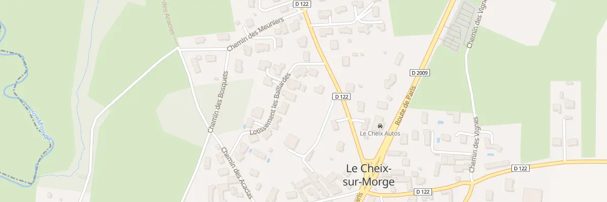 Plan du 9 Rte de la Moutade au Cheix-sur-Morge