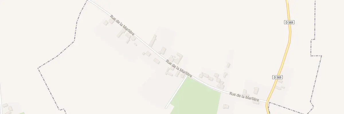 Plan du 10 Rue de la Marliere à Annois