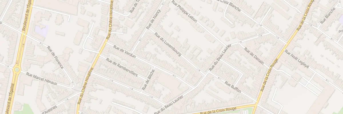 Plan du 35 Rue du Luxembourg à Tourcoing