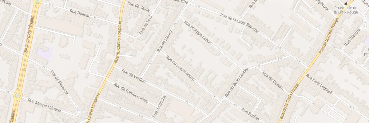 Plan du 50 Rue du Luxembourg à Tourcoing