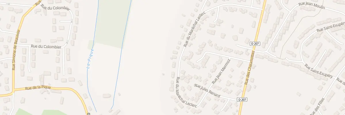 Plan du 35 Rue Marechal Leclerc à Coulanges-lès-Nevers