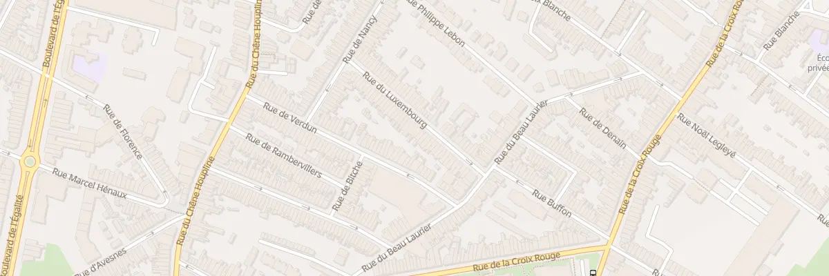 Plan du 29 Rue du Luxembourg à Tourcoing