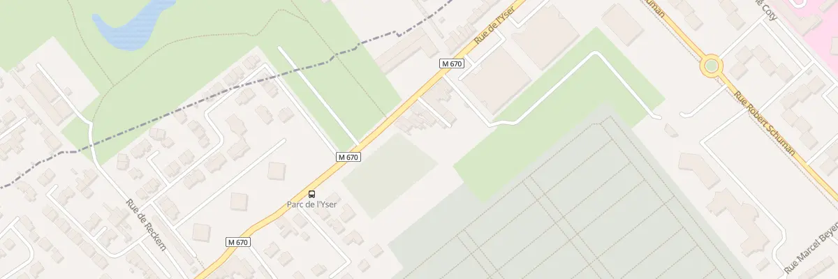 Plan du 188 Rue de l’Yser à Tourcoing
