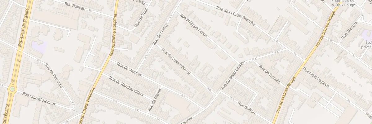 Plan du 40 Rue du Luxembourg à Tourcoing