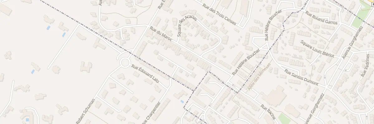 Plan du 46 Rue du Maroc à Roubaix