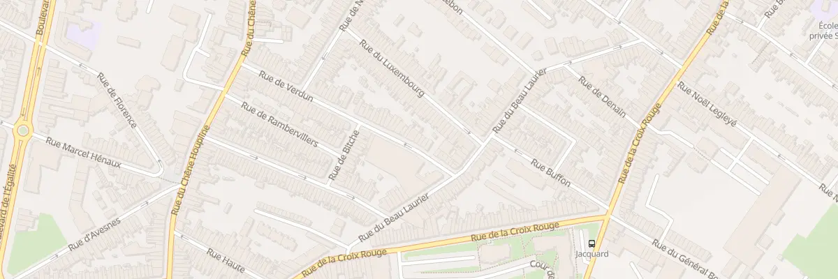 Plan du 81 Rue de Verdun à Tourcoing