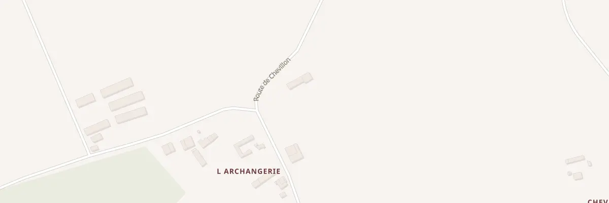 Plan du 1 Hameau de l’Archangerie à Cudot