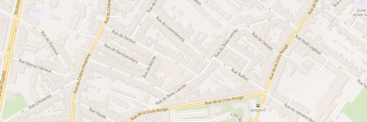 Plan du 83 Rue de Verdun à Tourcoing