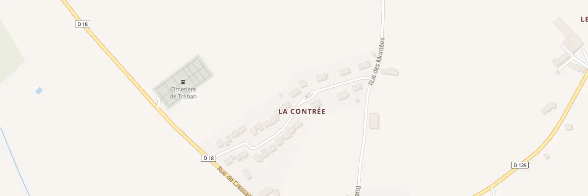 Plan du 21 Clos Jean Baptiste Bidet à Treban