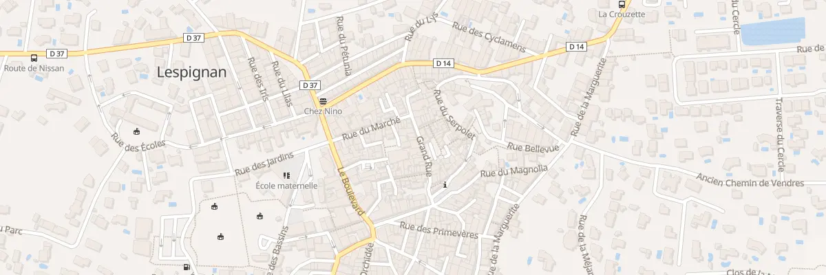 Plan du 27 Gr Grand Rue à Lespignan