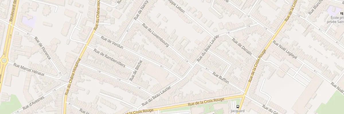 Plan du 17 Rue du Luxembourg à Tourcoing