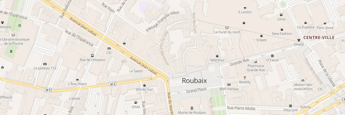 Plan du 12B Rue Vieil Abreuvoir à Roubaix