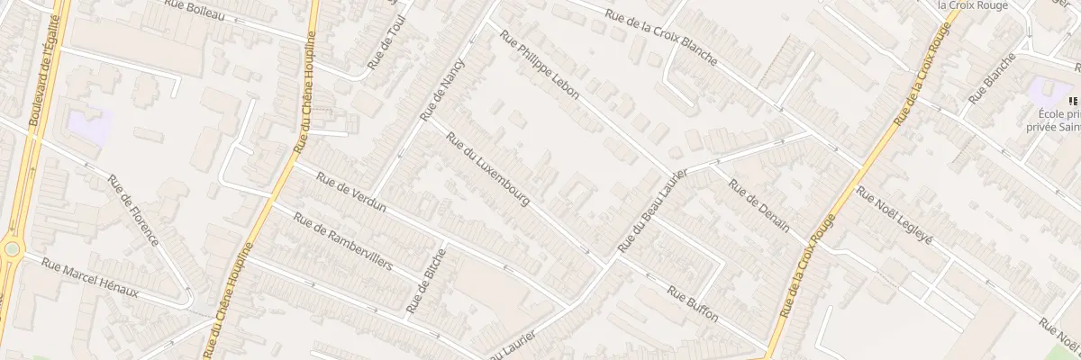 Plan du 30 Rue du Luxembourg à Tourcoing