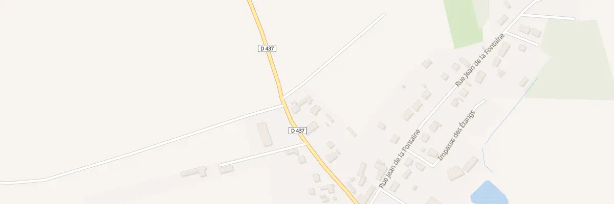 Plan du 40 Rue de la Barre à Abbécourt