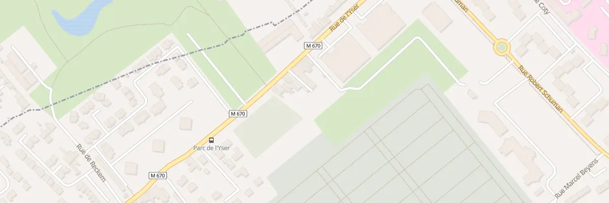Plan du 192 Rue de l’Yser à Tourcoing