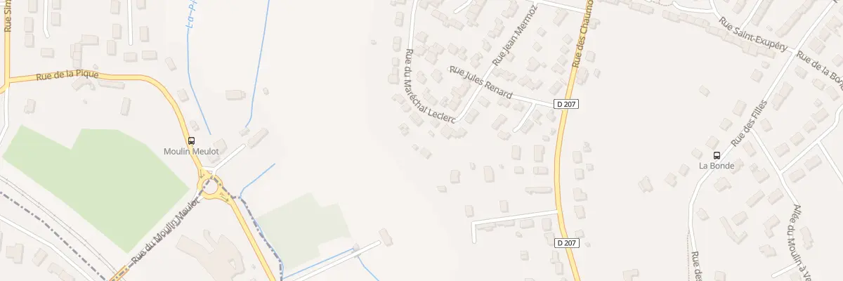 Plan du 11 Rue Marechal Leclerc à Coulanges-lès-Nevers