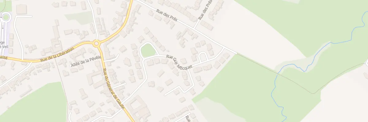 Plan du 25 Rue Guy Mocquet à Cappelle-en-Pévèle