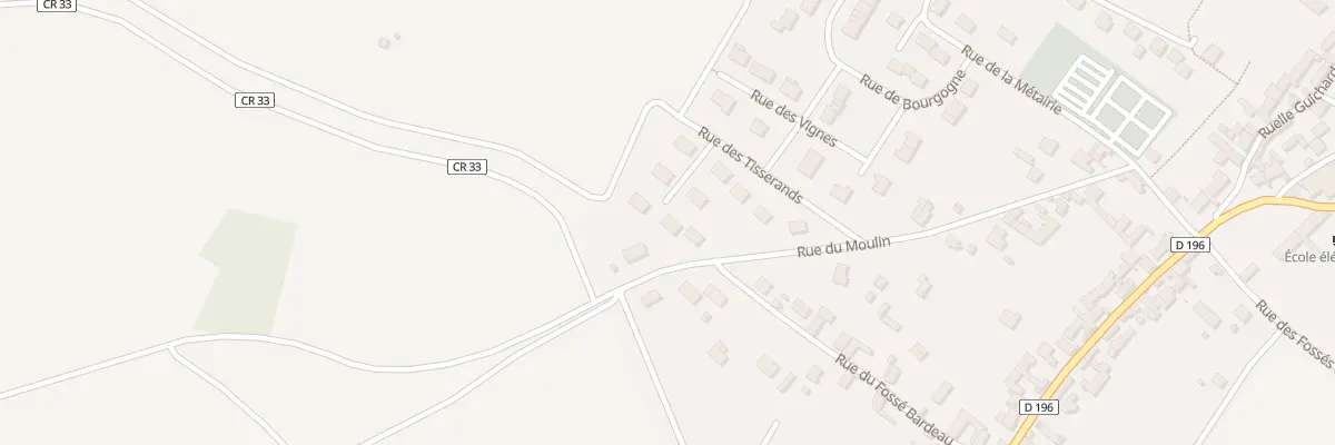 Plan du 5T Rue des Tisserands à Villemanoche