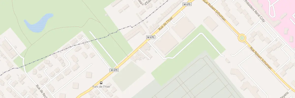 Plan du 210 Rue de l’Yser à Tourcoing