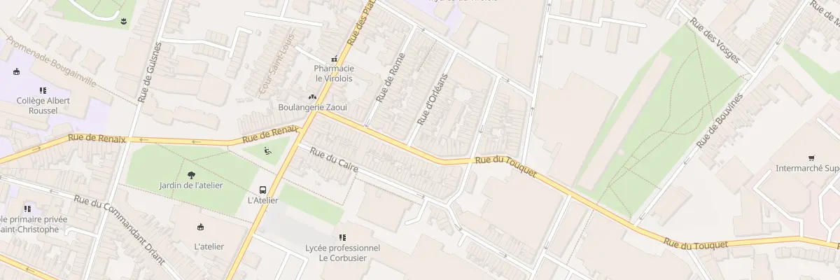 Plan du 37 Rue du Touquet à Tourcoing