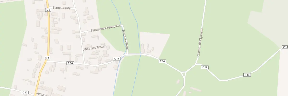 Plan du 11 Rue de la Malvoisine à Manicamp