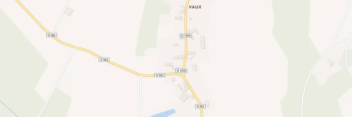 Plan du 1 Rue de la Montagne de Vaux à Morsain