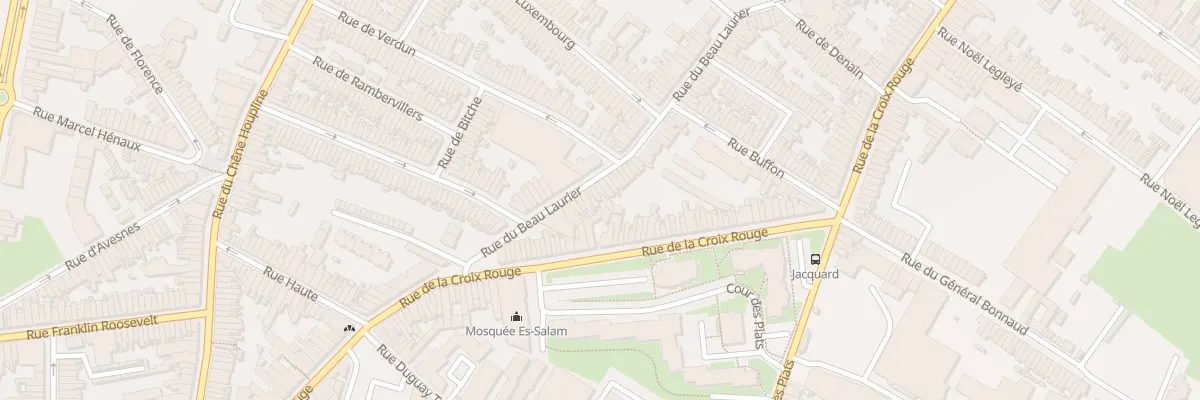 Plan du 30 Rue du Beau Laurier à Tourcoing
