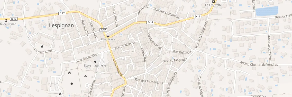 Plan du 5 Rue des Joncs à Lespignan